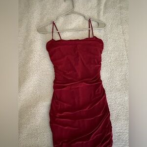 red bodycon dress!